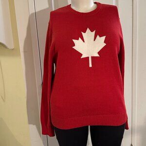 NEW - Women's Original Weatherproof Vintage Sweater Size xl Red NWT